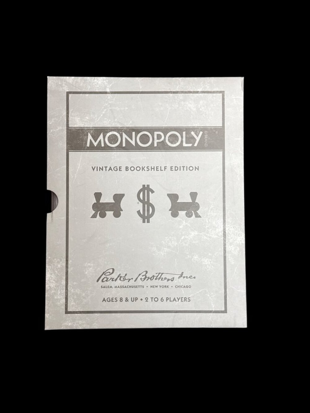 Monopoly Game Vintage bookshelf by WS Game Company New in Box